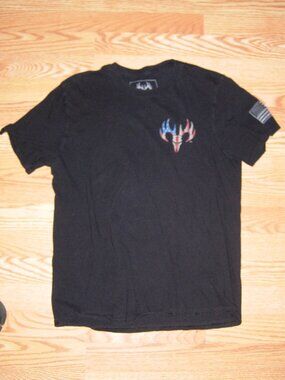 Buck Wear Respect Double Graphic T-Shirt M